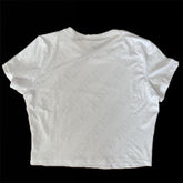 Bxoxo Women's crop tops punk gothic harajuku aesthetic street hip hop fashion all-match summer geometric pattern print slim crop tops